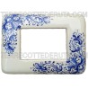 Ceramic switch cover blue