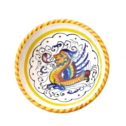 Ciotolina ceramica maiolica Deruta raffaellesco