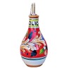 Deruta majolica cruet hand painted with Red Artistic decoration