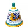 Bell majolica ceramic Deruta raphaelesque