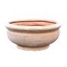 Smooth big bowl terracotta hand made Cm. 95