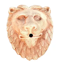 Mascherone leone terracotta