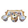Coffee Service With 2 Cups Sugar Bowl and Tray Raphaelesque