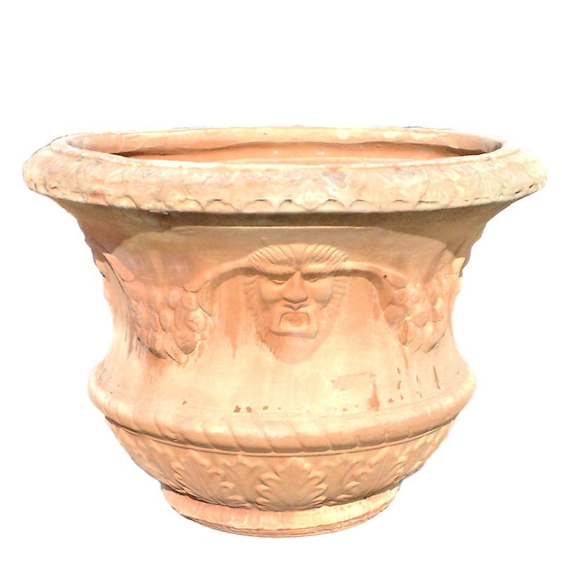 Viareggio vase terracotta handmade