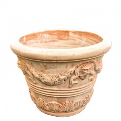 Bologna vase terracotta handmade