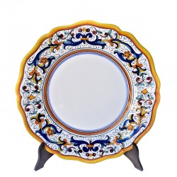 Scalloped table plate...
