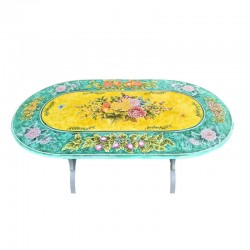 Oval Table Deruta Cm. 160 x 90