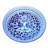 Ciotola ceramica maiolica Deruta arabesco blu