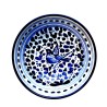 Ciotolina ceramica maiolica Deruta arabesco blu
