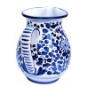 Brocca ceramica maiolica Deruta arabesco blu