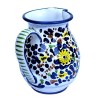 Pitcher majolica ceramic Deruta colored arabesque